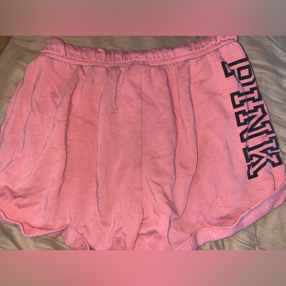 PINK pajama shorts size Small - Picture 3 of 4